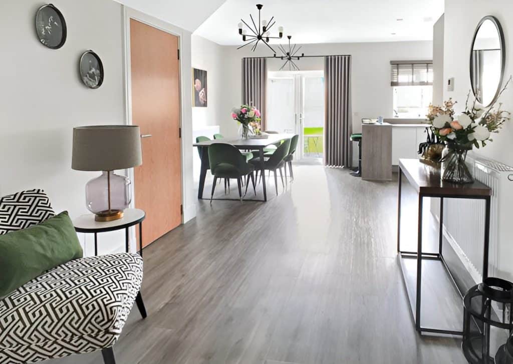Craibstone Project - feminine-inspired décor with an industrial edge